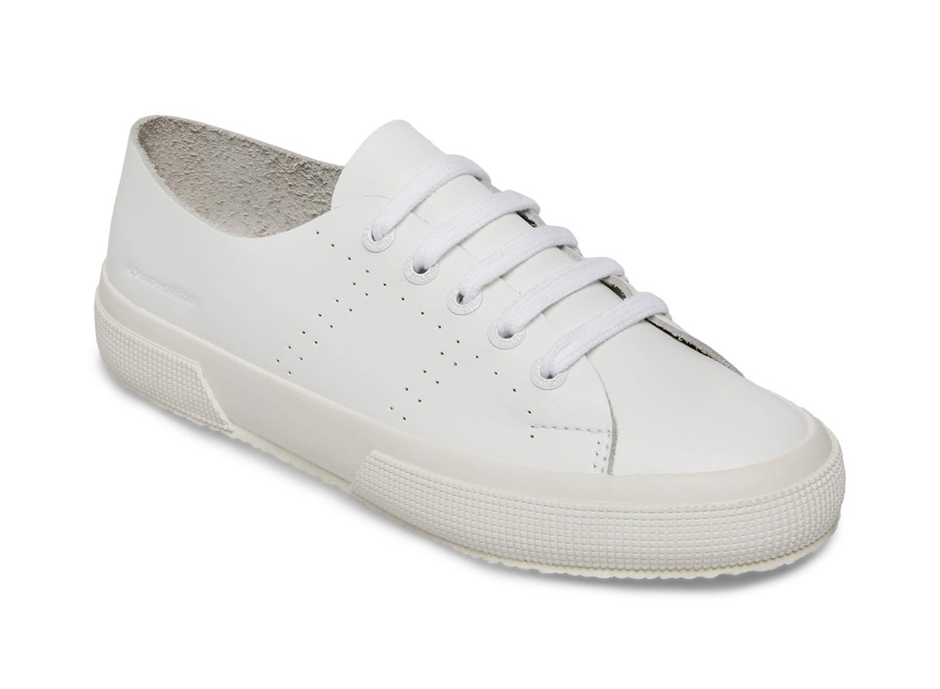 Superga Sneakers Mens - 2750 Rawcutleatheru Leather - White - PONFU3641